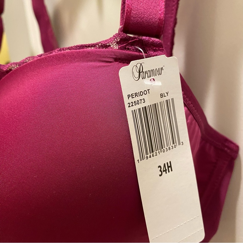 Paramour Peridot Everyday Lace Back Demi Bra - Picture 2 of 6